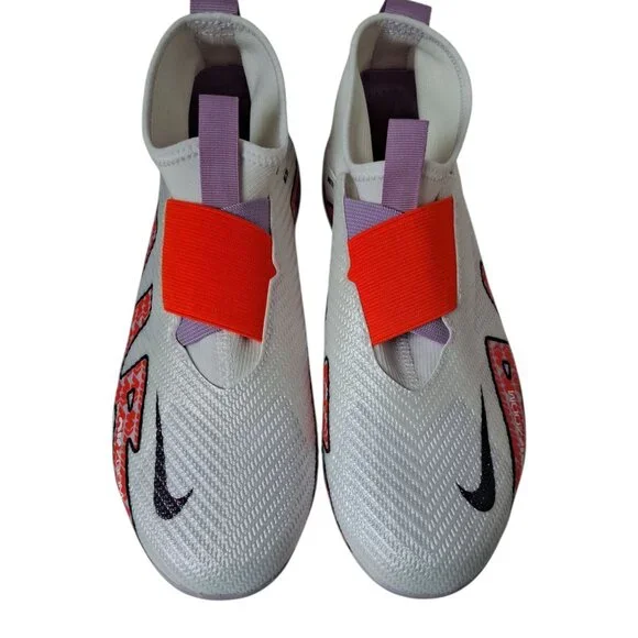 Nike Jr Zoom Superfly 9 Pro FG Youth Sz 6Y White Red Soccer Cleats DJ5606-101 - Picture 5 of 7